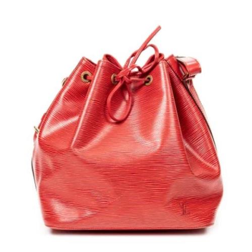 Pre-owned Leather shoulder-bags Louis Vuitton Vintage , Red , Dames