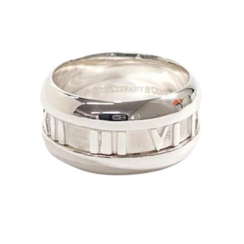 Pre-owned Silver rings Tiffany & Co. Pre-owned , Gray , Dames