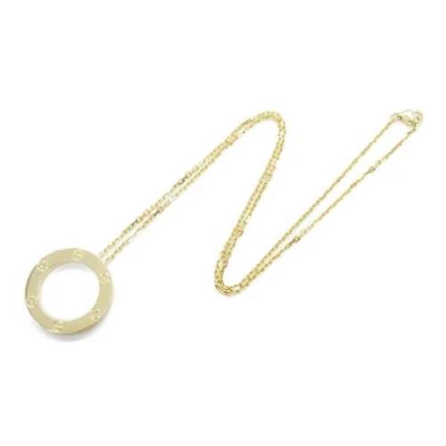 Pre-owned Yellow Gold necklaces Cartier Vintage , Yellow , Dames