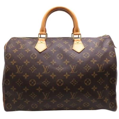 Pre-owned Canvas louis-vuitton-bags Louis Vuitton Vintage , Brown , Da...