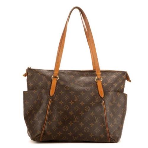 Pre-owned Canvas louis-vuitton-bags Louis Vuitton Vintage , Brown , Da...