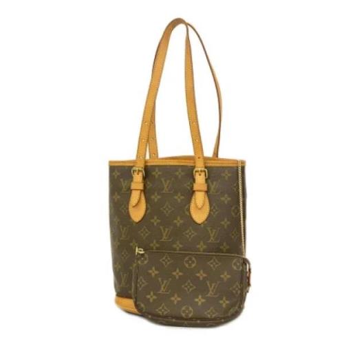 Pre-owned Fabric louis-vuitton-bags Louis Vuitton Vintage , Brown , Da...