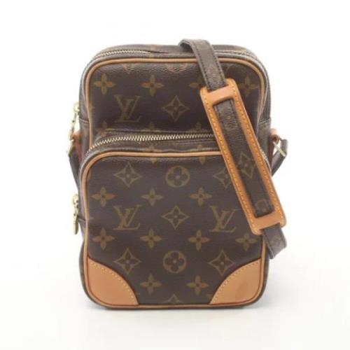 Pre-owned Leather louis-vuitton-bags Louis Vuitton Vintage , Brown , D...