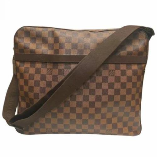 Pre-owned Fabric louis-vuitton-bags Louis Vuitton Vintage , Brown , Da...