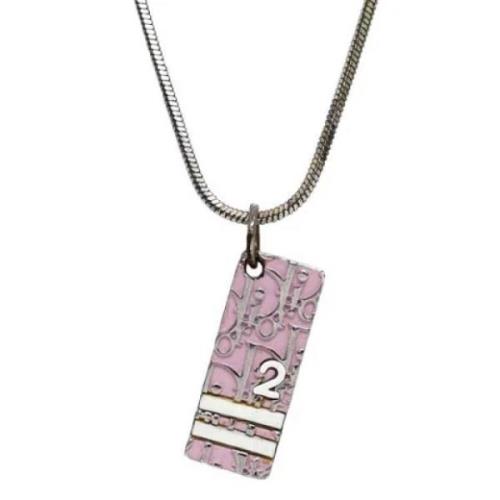 Pre-owned Metal dior-jewelry Dior Vintage , Pink , Dames