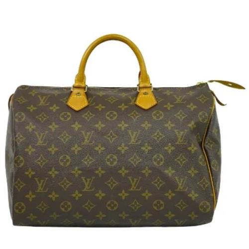 Pre-owned Canvas louis-vuitton-bags Louis Vuitton Vintage , Brown , Da...