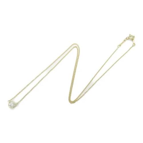 Pre-owned Yellow Gold necklaces Tiffany & Co. Pre-owned , Yellow , Dam...