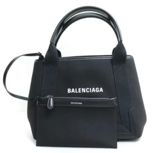 Pre-owned Leather handbags Balenciaga Vintage , Black , Dames