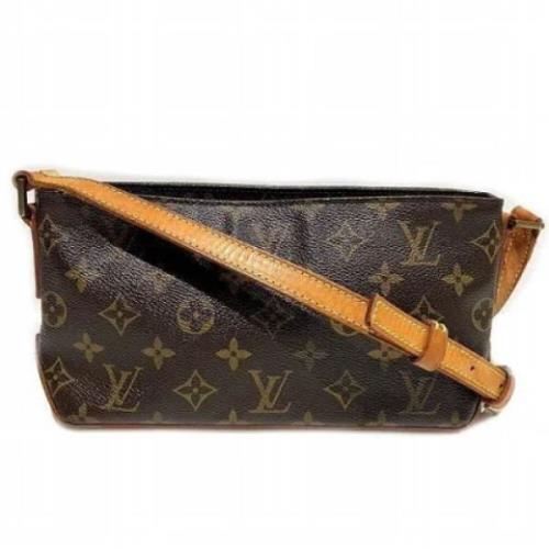 Pre-owned Fabric louis-vuitton-bags Louis Vuitton Vintage , Brown , Da...