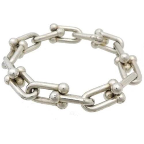 Pre-owned Silver bracelets Tiffany & Co. Pre-owned , Gray , Dames