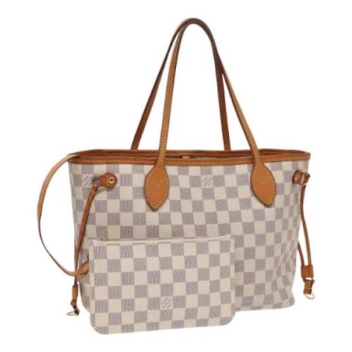 Pre-owned Canvas louis-vuitton-bags Louis Vuitton Vintage , Beige , Da...