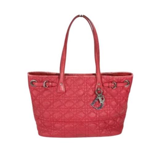 Pre-owned Fabric dior-bags Dior Vintage , Red , Dames