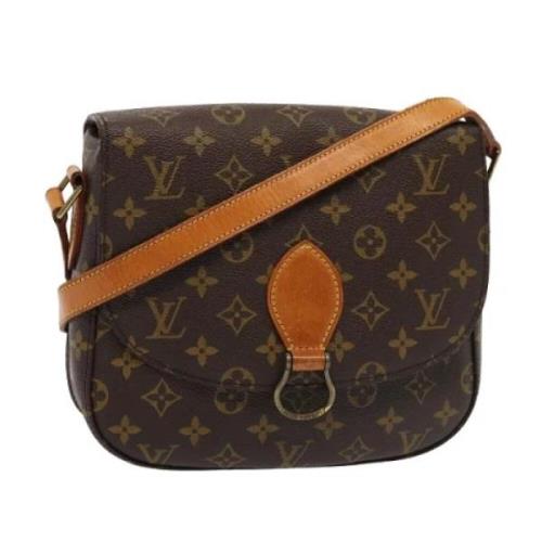 Pre-owned Canvas louis-vuitton-bags Louis Vuitton Vintage , Brown , Da...