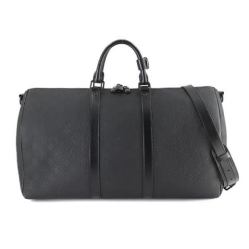 Pre-owned Leather louis-vuitton-bags Louis Vuitton Vintage , Black , D...