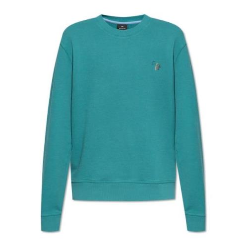 Sweatshirt met logo PS By Paul Smith , Green , Heren