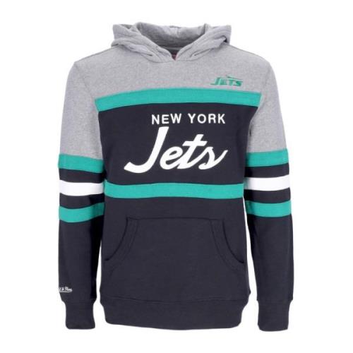 NFL Headcoach Hoodie Zwart Mitchell & Ness , Multicolor , Heren