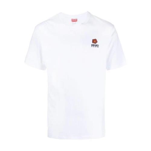 Witte T-shirts & Polo's voor Mannen Kenzo , White , Heren