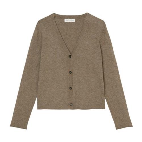 Cardigan slim Marc O'Polo , Brown , Dames