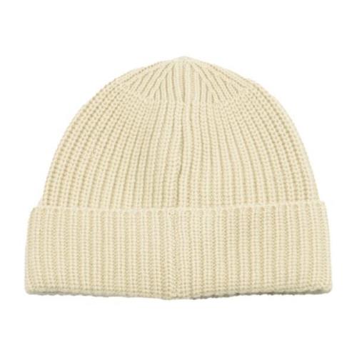 Beanie Hoeden voor Mannen Stone Island , Beige , Heren