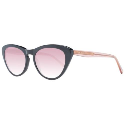 Zwarte Cat Eye Zonnebril Verloop Roze Ted Baker , Black , Unisex