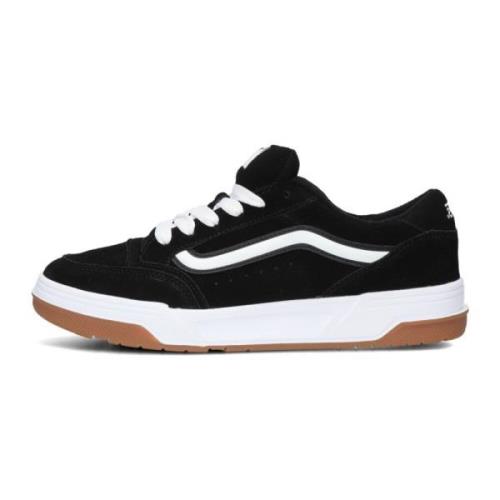 Zwarte Suède Lage Sneakers Vans , Black , Dames