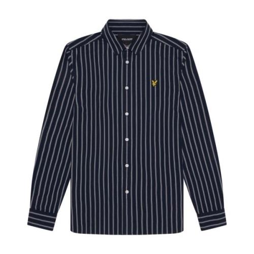 Multi Stripe Geweven Overhemd Lyle & Scott , Blue , Heren