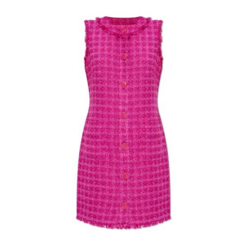 Tweed Jurk Kate Spade , Pink , Dames