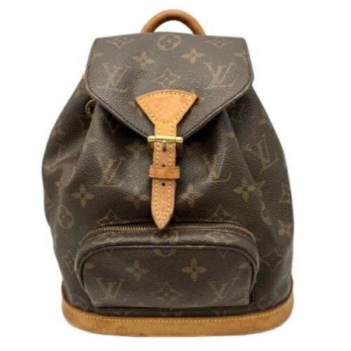 Pre-owned Fabric louis-vuitton-bags Louis Vuitton Vintage , Brown , Da...