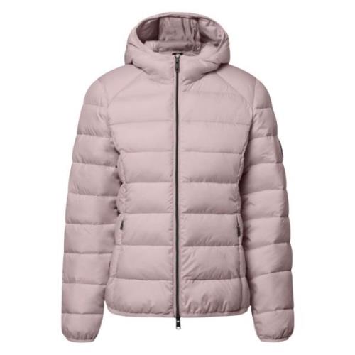 Nylon Puffer Coats Ecoalf , Purple , Dames