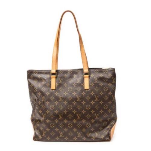 Pre-owned Canvas louis-vuitton-bags Louis Vuitton Vintage , Brown , Da...