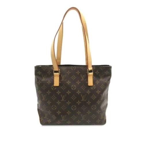 Pre-owned Canvas louis-vuitton-bags Louis Vuitton Vintage , Brown , Da...