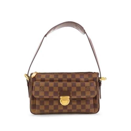 Pre-owned Canvas louis-vuitton-bags Louis Vuitton Vintage , Brown , Da...