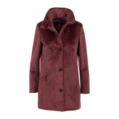 Velvet Neo Coat Jacket RRD , Purple , Dames