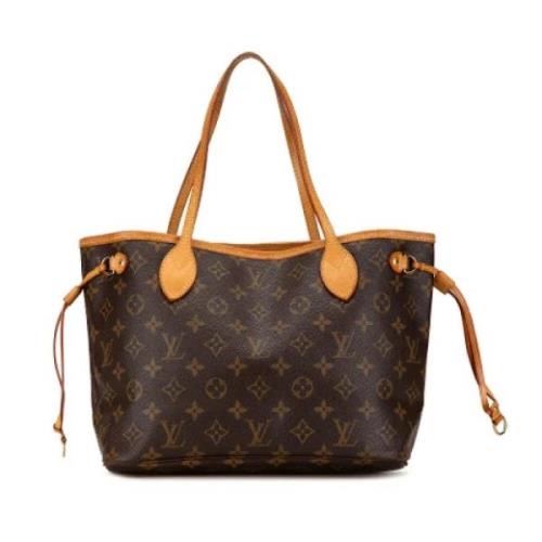 Pre-owned Canvas shoulder-bags Louis Vuitton Vintage , Brown , Dames