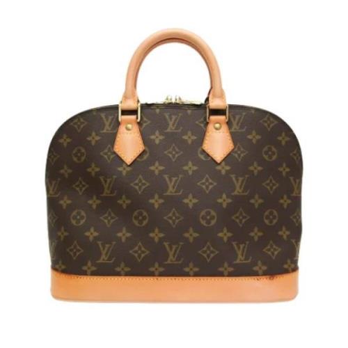 Pre-owned Canvas louis-vuitton-bags Louis Vuitton Vintage , Brown , Da...