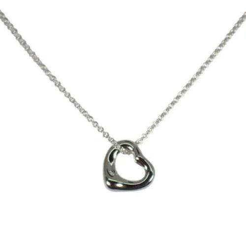 Pre-owned Silver necklaces Tiffany & Co. Pre-owned , Gray , Dames