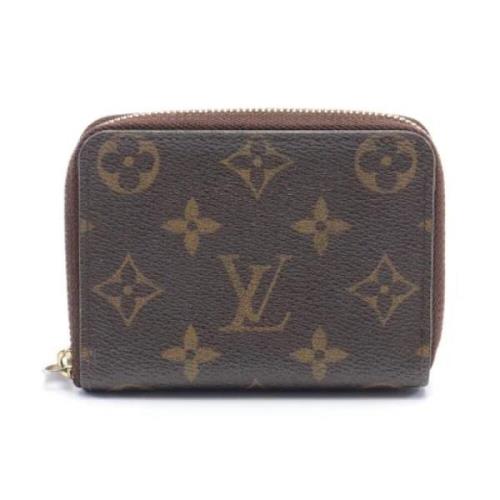 Pre-owned Canvas wallets Louis Vuitton Vintage , Brown , Dames