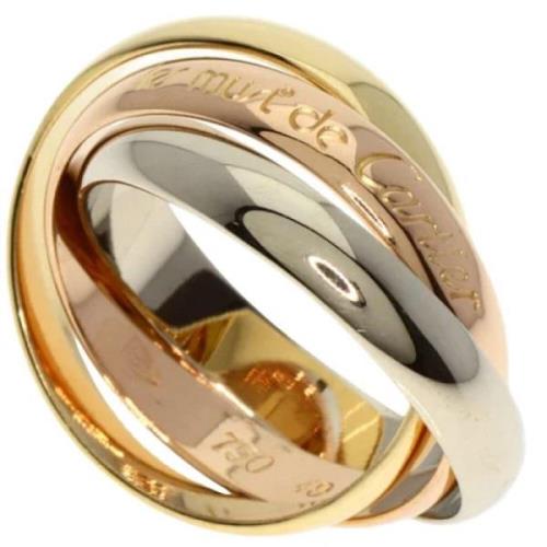 Pre-owned Yellow Gold rings Cartier Vintage , Yellow , Dames