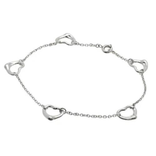 Pre-owned Silver bracelets Tiffany & Co. Pre-owned , Gray , Dames