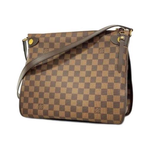 Pre-owned Fabric louis-vuitton-bags Louis Vuitton Vintage , Brown , Da...