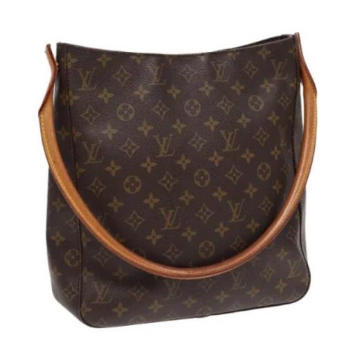 Pre-owned Canvas louis-vuitton-bags Louis Vuitton Vintage , Brown , Da...