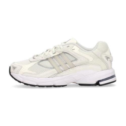 Witte Response Sneakers met Metalen Accenten Adidas , White , Dames