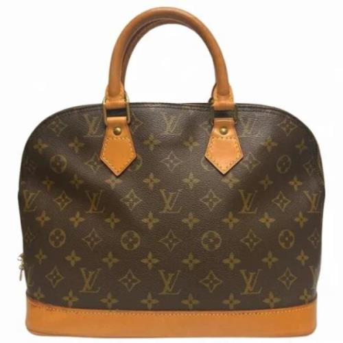 Pre-owned Fabric louis-vuitton-bags Louis Vuitton Vintage , Brown , Da...