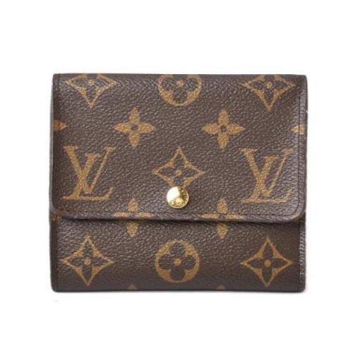 Pre-owned Canvas wallets Louis Vuitton Vintage , Brown , Dames