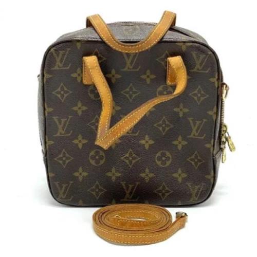 Pre-owned Fabric louis-vuitton-bags Louis Vuitton Vintage , Brown , Da...