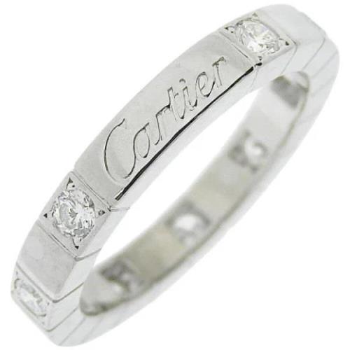 Pre-owned Silver rings Cartier Vintage , Gray , Dames