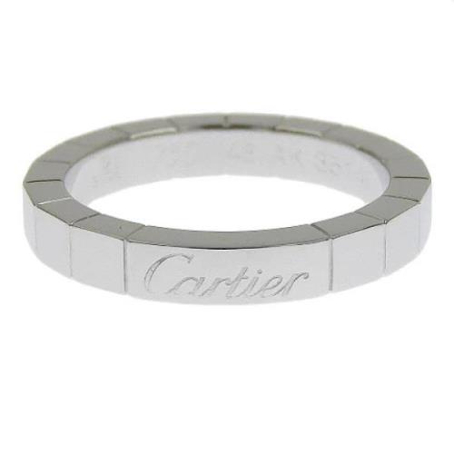 Pre-owned White Gold rings Cartier Vintage , Gray , Dames