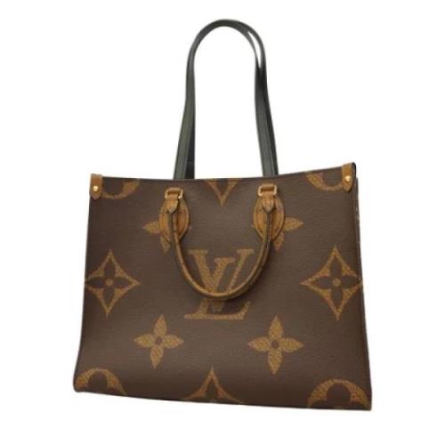 Pre-owned Fabric louis-vuitton-bags Louis Vuitton Vintage , Brown , Da...