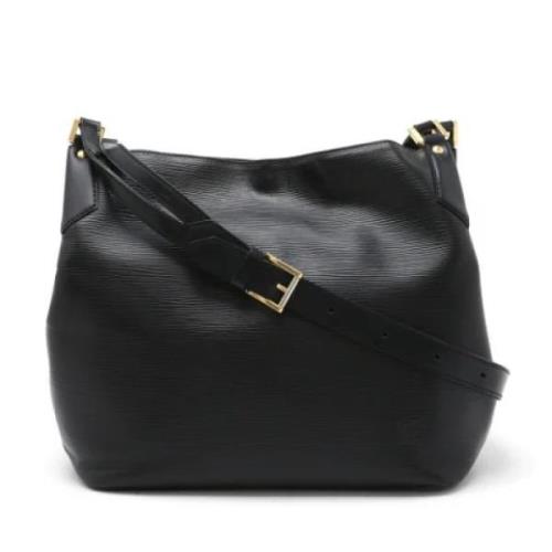 Pre-owned Leather louis-vuitton-bags Louis Vuitton Vintage , Black , D...