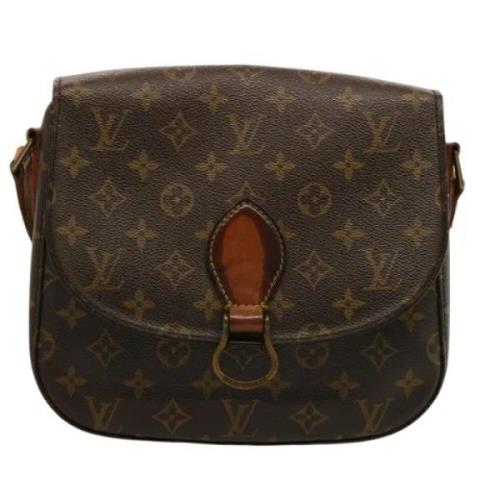 Pre-owned Canvas louis-vuitton-bags Louis Vuitton Vintage , Brown , Da...